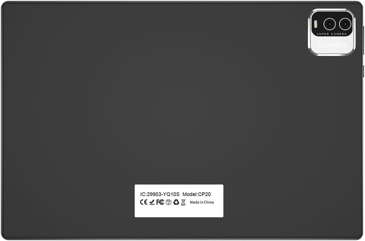 10 inch Tablet 12GB RAM 64GB ROM Black M6156