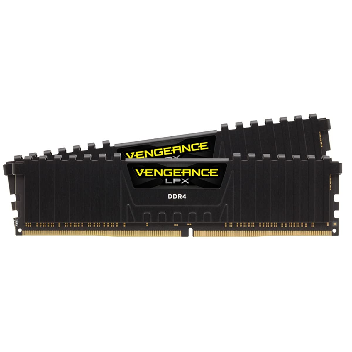 Black DDR4 RAM 16GB (2x8GB) 3200MHz Desktop Memory X61747