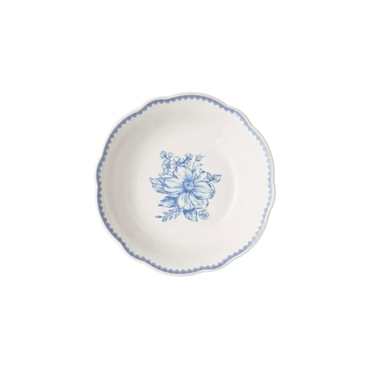 Blue 12-Piece Stoneware Dinnerware Set G14589