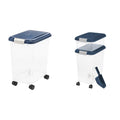 Airtight Pet Food Storage Container 3 Piece Combo Navy Blue T7060