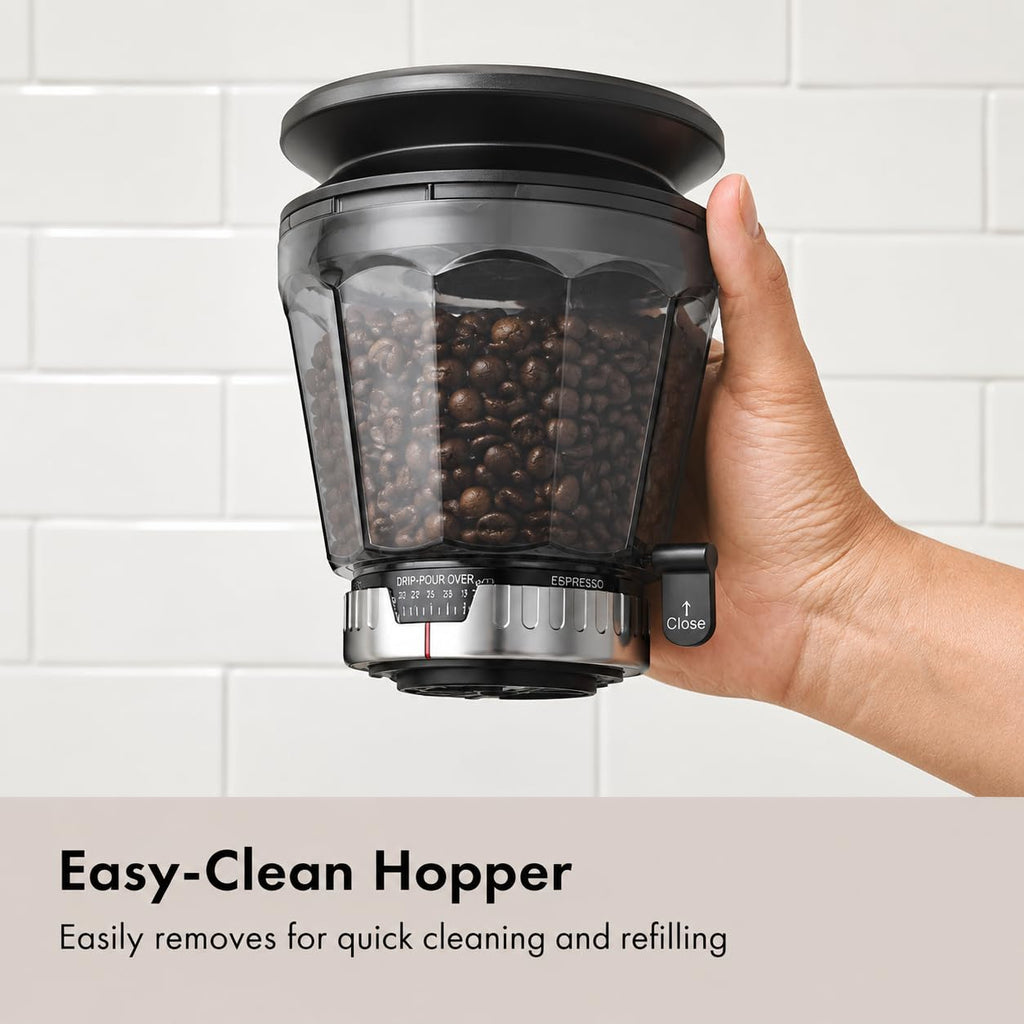 Conical Burr Coffee Grinder with 45 Grind Settings C613