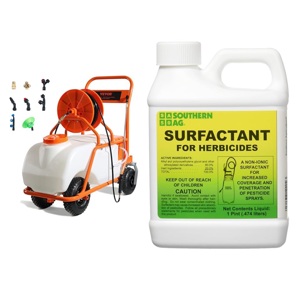 15 Gallon Battery Powered Garden Weed Sprayer with Surfactant J723