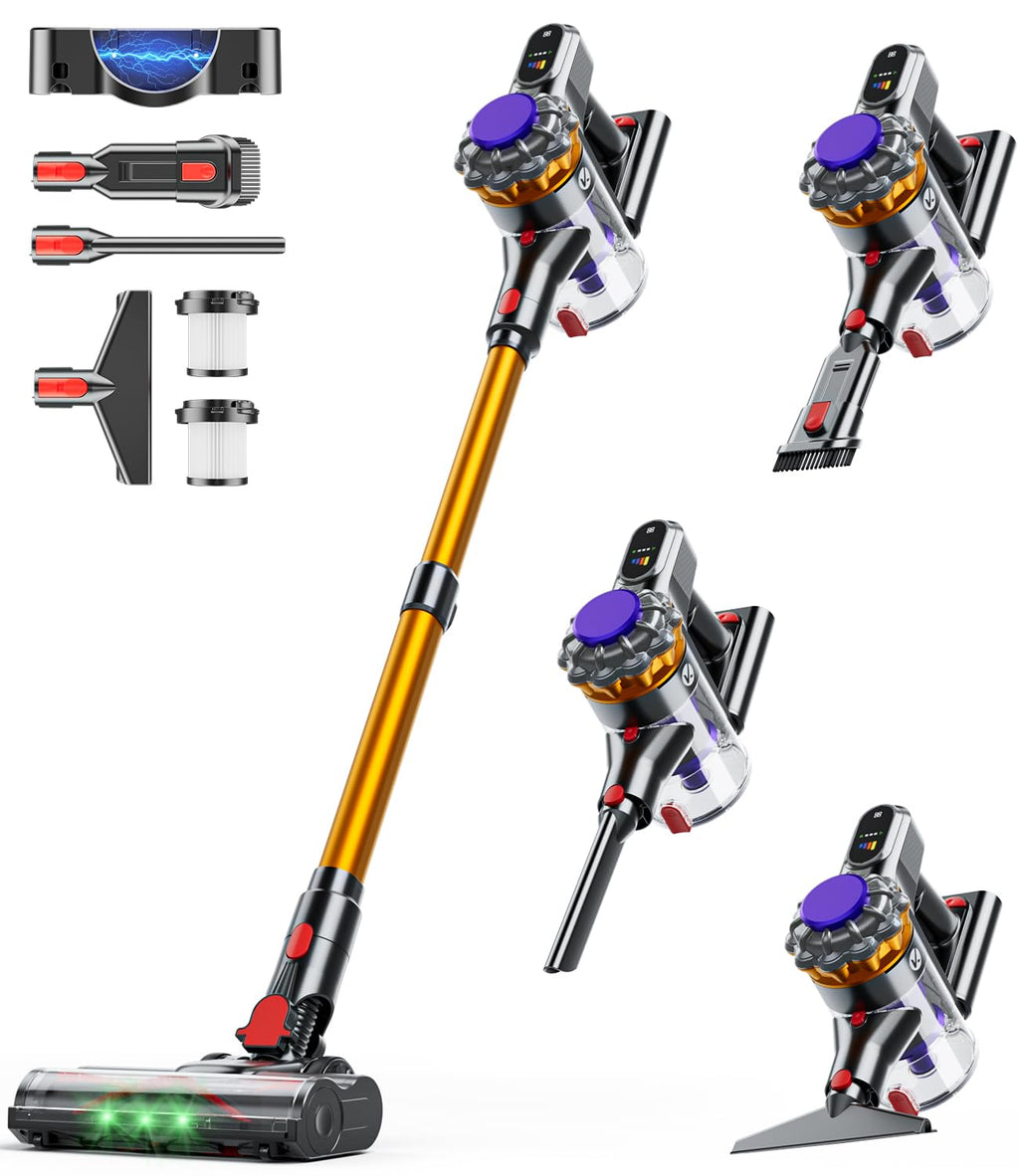 600W 50KPA Cordless Stick Vacuum Cleaner Z155