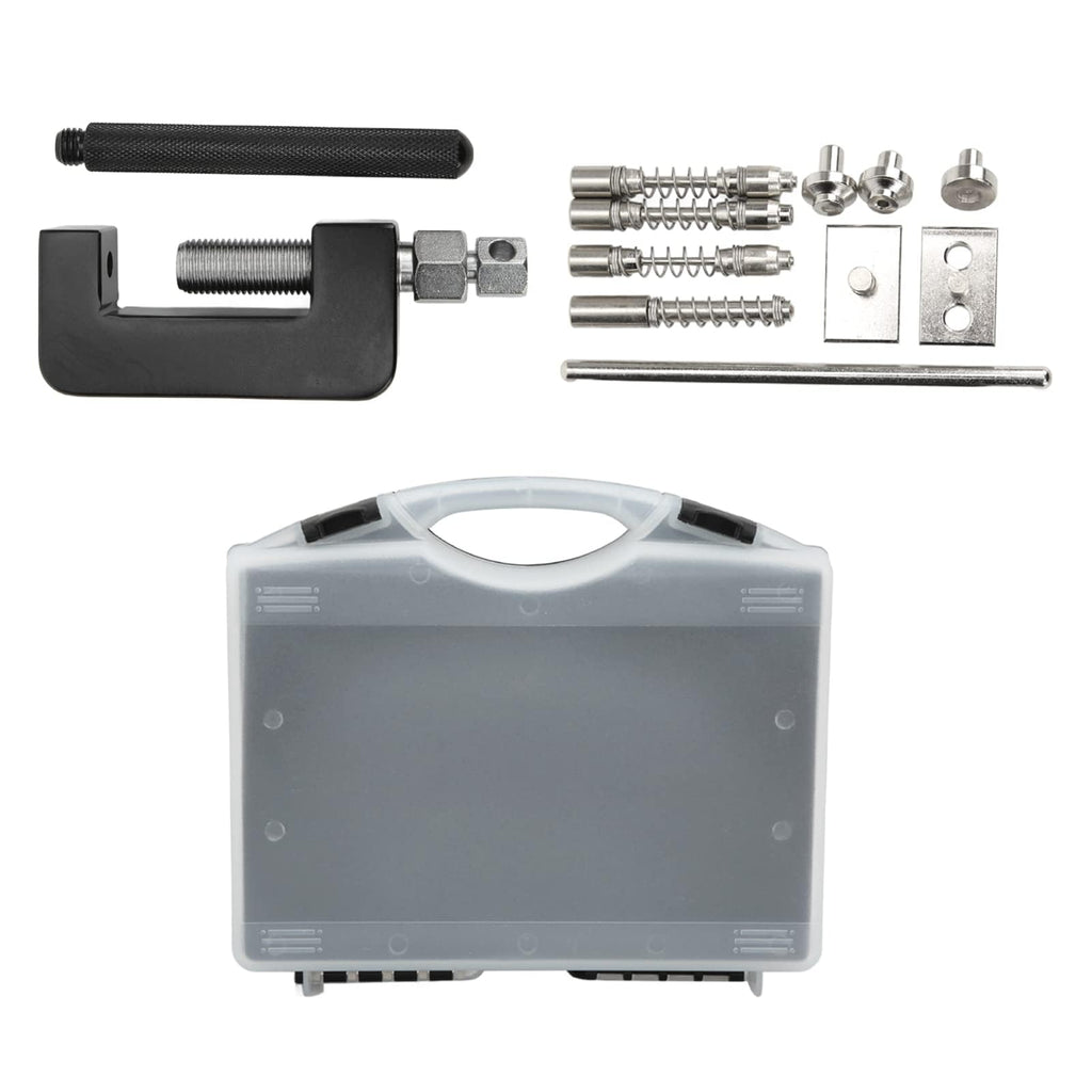 12 Pcs Motorcycle Chain Breaker Riveting Tool Set with Storage Box P562