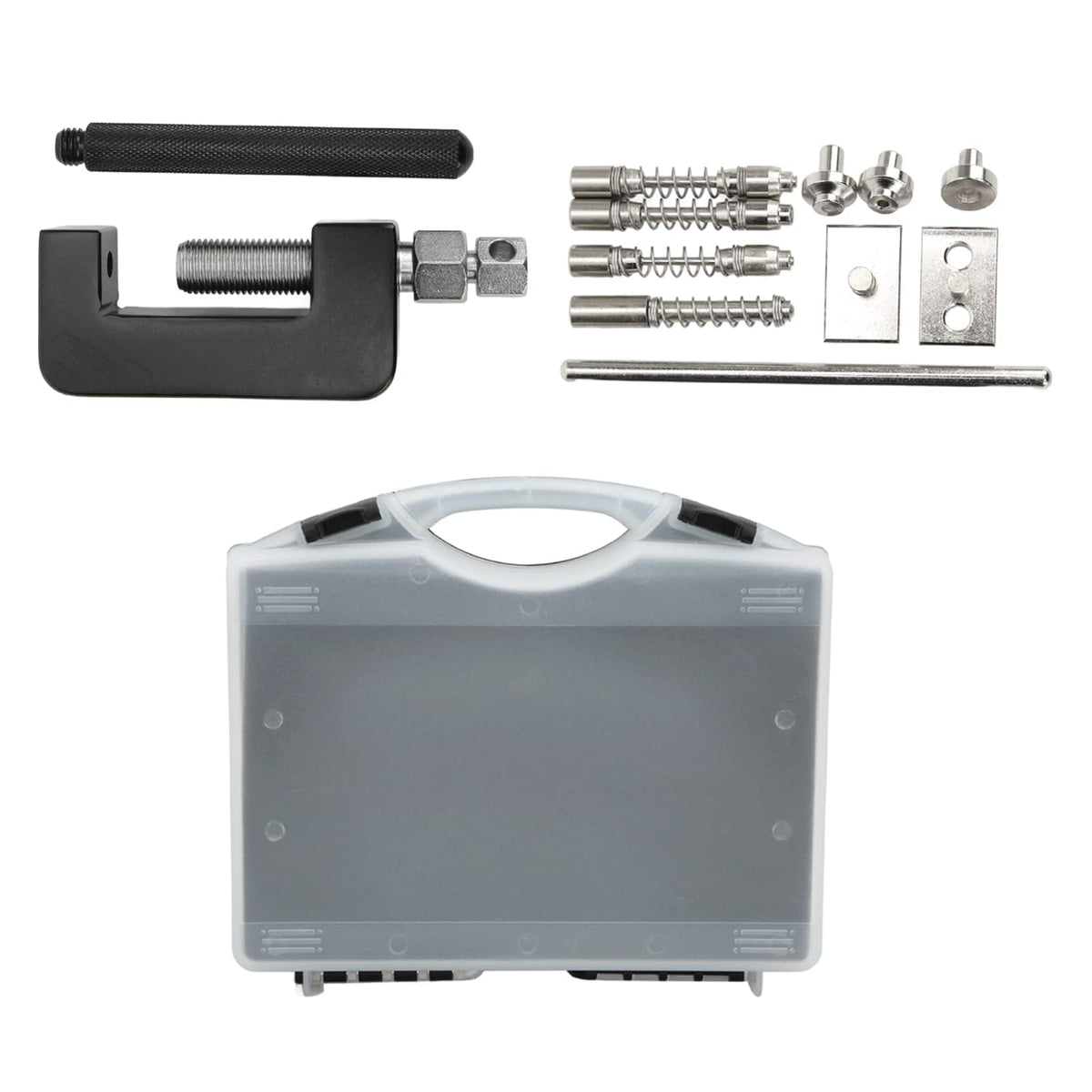 12 Pcs Motorcycle Chain Breaker Riveting Tool Set with Storage Box P562