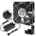 120mm x 38mm AC Muffin Fan with Variable Speed Controller R67428