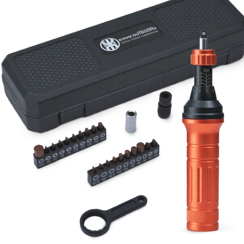 Torque Screwdriver Wrench Driver Set 10-80 Inch Pounds 20 Steel Bits R535