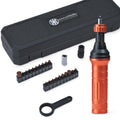 Torque Screwdriver Wrench Driver Set 10-80 Inch Pounds 20 Steel Bits R535