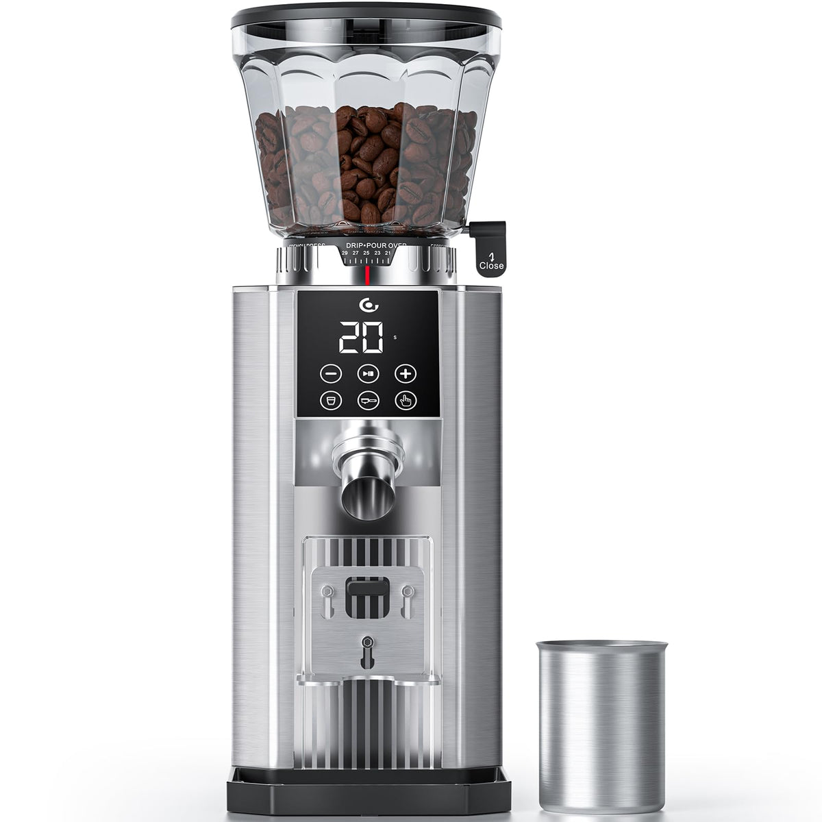 Conical Burr Coffee Grinder with 45 Grind Settings C613