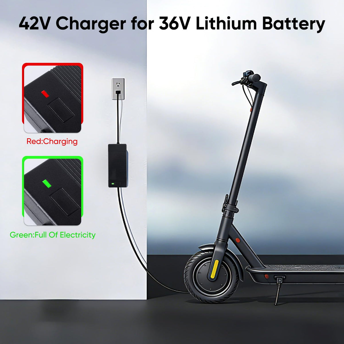 42V 2A Electric Scooter Charger U921