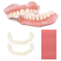 DIY Denture Kit Full Set Top & Bottom Fake Teeth T98250