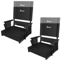 2-Pack Stadium Seats with Back Support and Armrests X30957