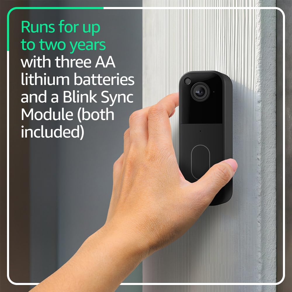 Wireless Smart Security Camera System with Video Doorbell J81600