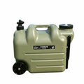Portable Water Dispenser with Faucet Wheels Large Capacity D33151