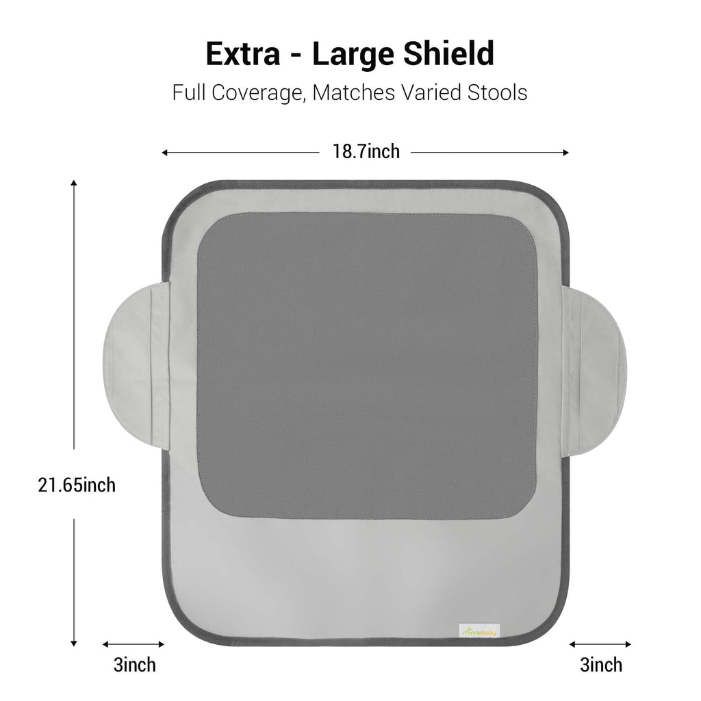 Extra Large Grey Booster Chair Protector Cover Q4429