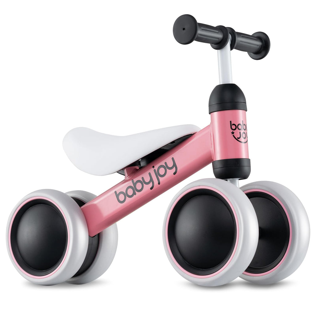 No Pedal 4 Wheels Toddler Balance Bike with Soft Seat C94595