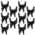 Black Brass Instrument Pen Clip 10pcs W1220