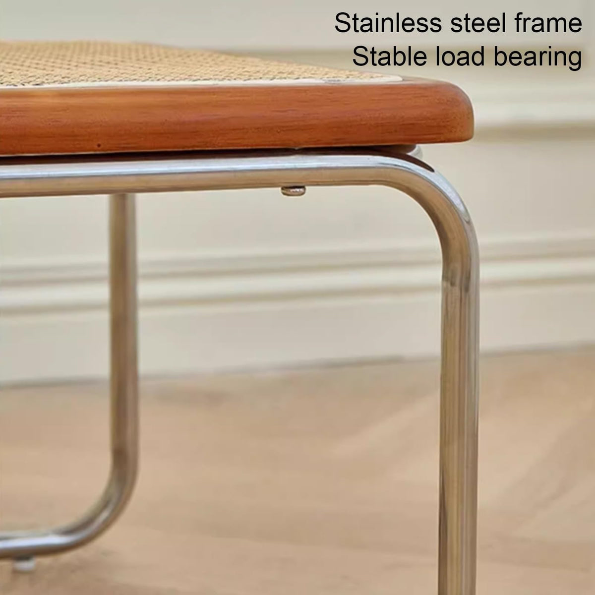 Mid Century Modern Coffee Table Set of 2 Square Metal Base I8897