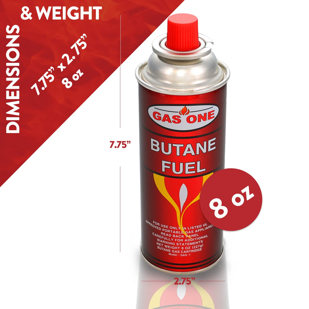 Butane Fuel Canister 4 Pack G926