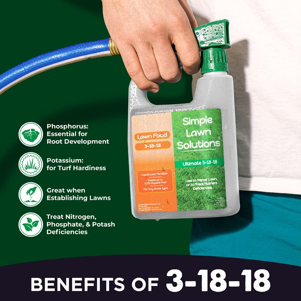 3-18-18 NPK Liquid Fertilizer Concentrated Spray 32 Ounce O2318
