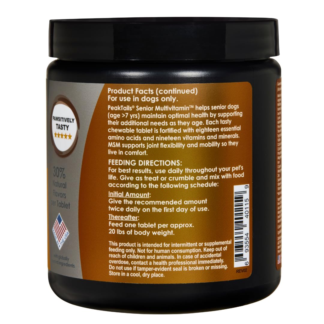 Senior Multivitamin for Dogs, 150 Count T95468