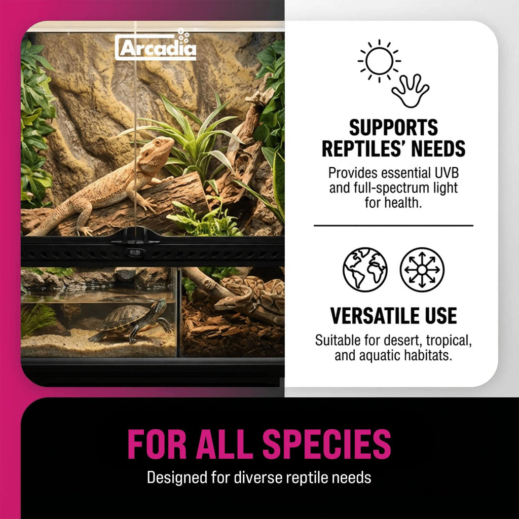 24" 24 Watts 14% UVB Reptile Light Fixture Kit R15198