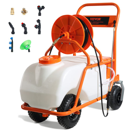 15 Gallon Battery Powered Garden Weed Sprayer with Surfactant J723