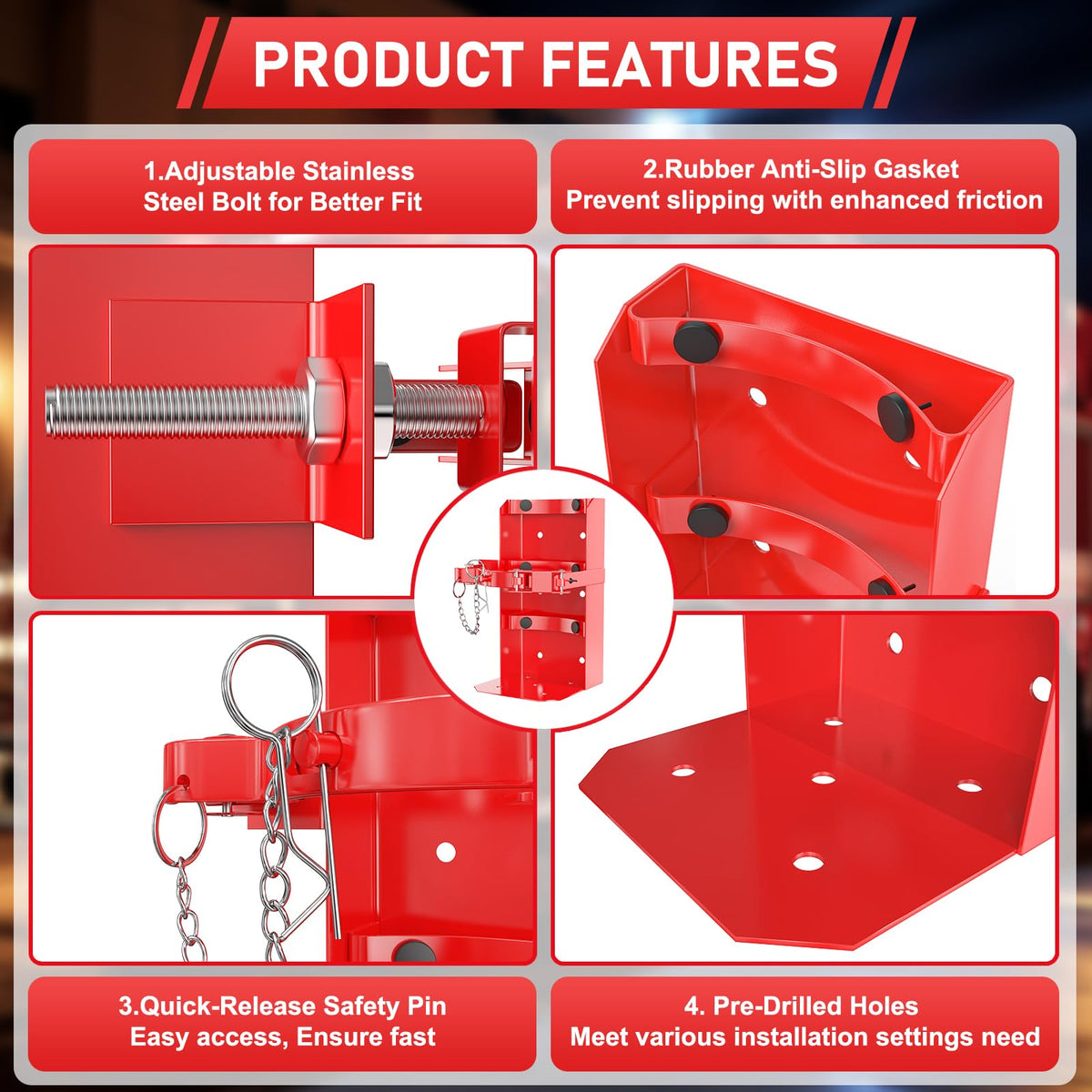 Heavy Duty Fire Extinguisher Mount Z583360