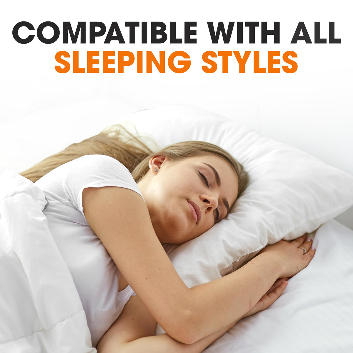King Size Down Alternative Bed Pillows Set of 2 D75959