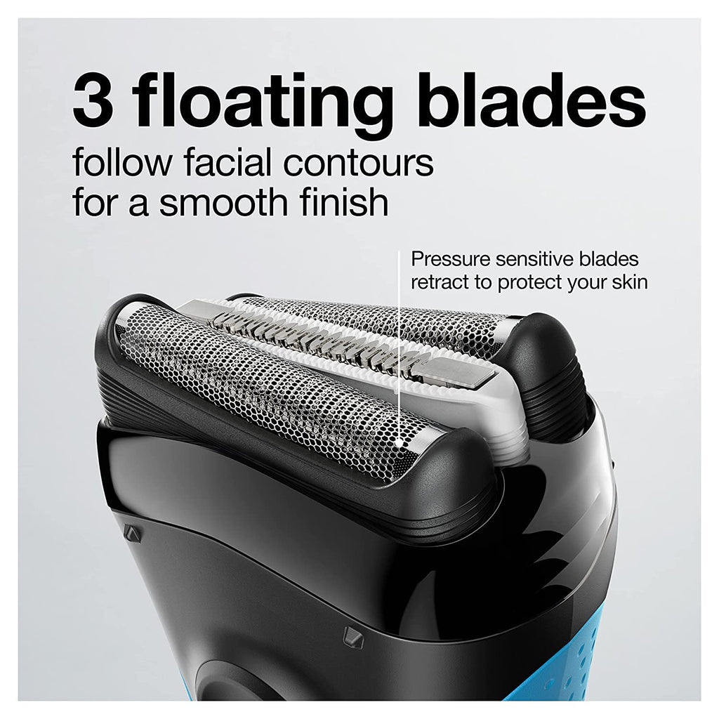 Electric Series 3 Wet & Dry Foil Shaver with Precision Trimmer L922273