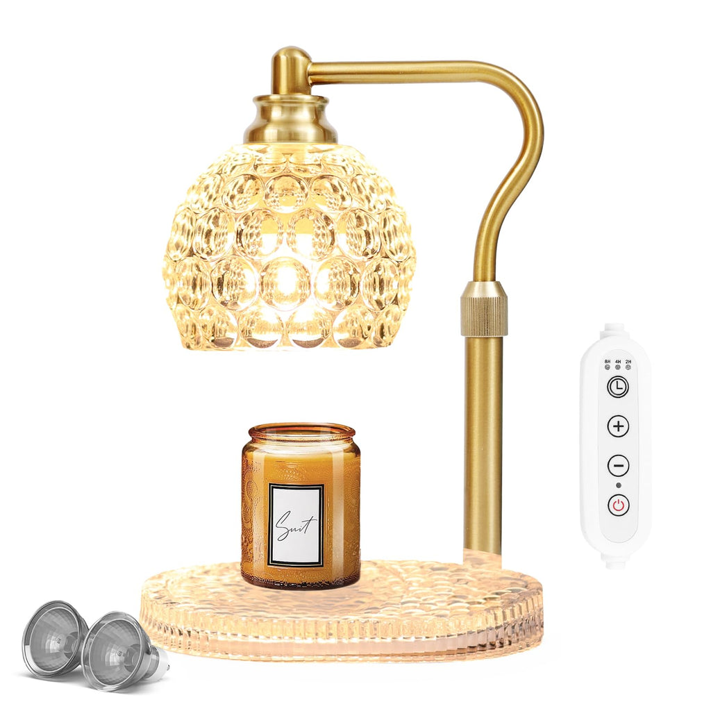 Candle Warmer Lamp with Timer & Dimmer, Height Adjustable G535