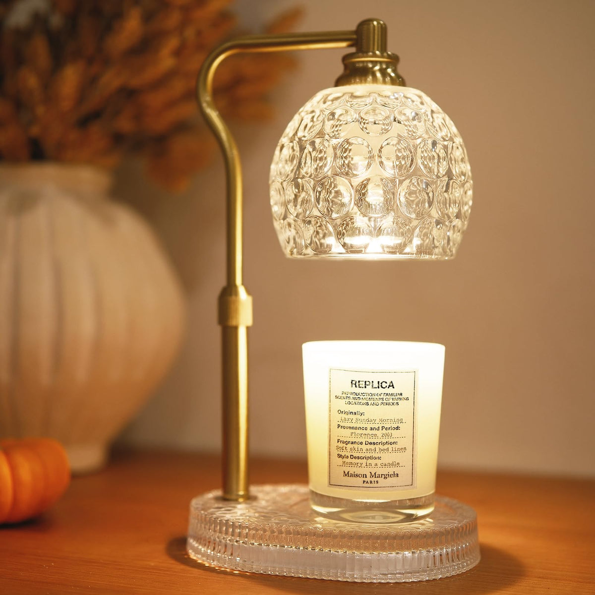 Candle Warmer Lamp with Timer & Dimmer, Height Adjustable G535
