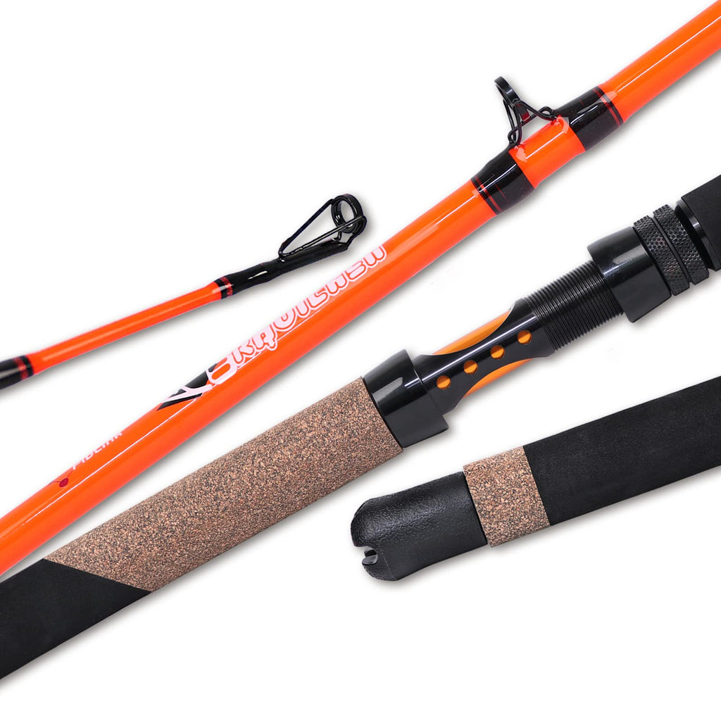 2 Piece Medium Heavy Catfish Fishing Rod N8172
