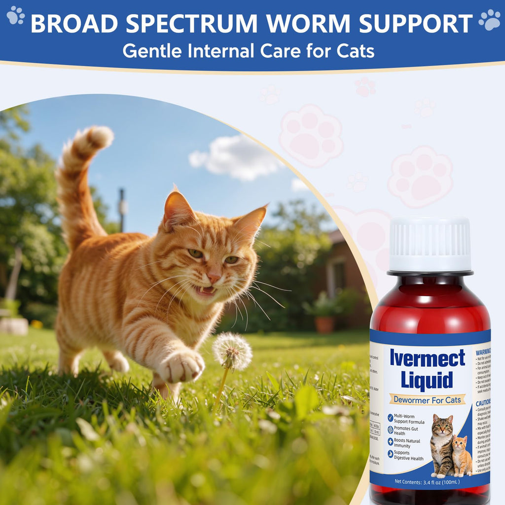 Broad Spectrum Cat Dewormer 100mL Z57157