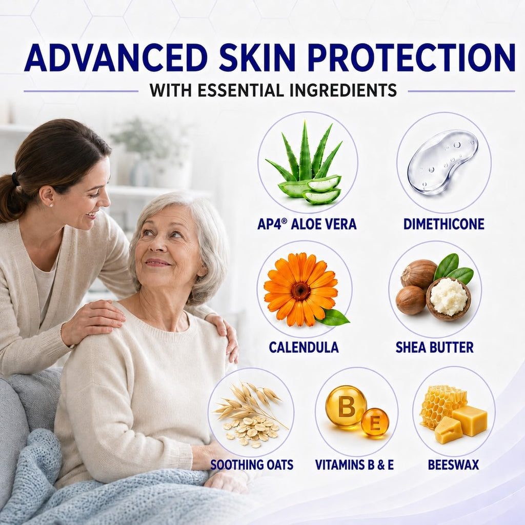 Healing Cream for Pressure Sores with Calendula and Aloe, 4 oz Jar D999573