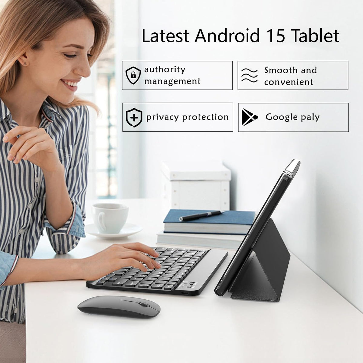 10 inch Tablet 12GB RAM 64GB ROM Black M6156