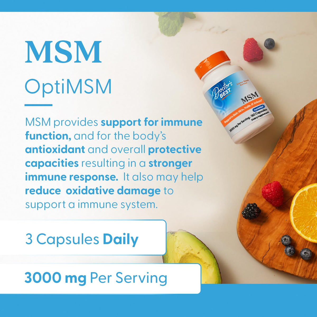 MSM Supplement Capsules S728