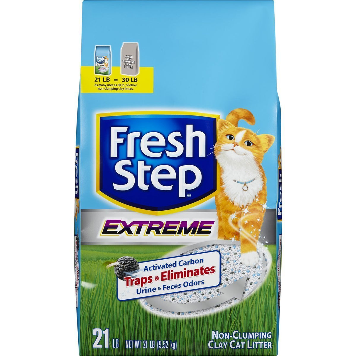 Scented Non Clumping Clay Cat Litter 21 Pounds H1515