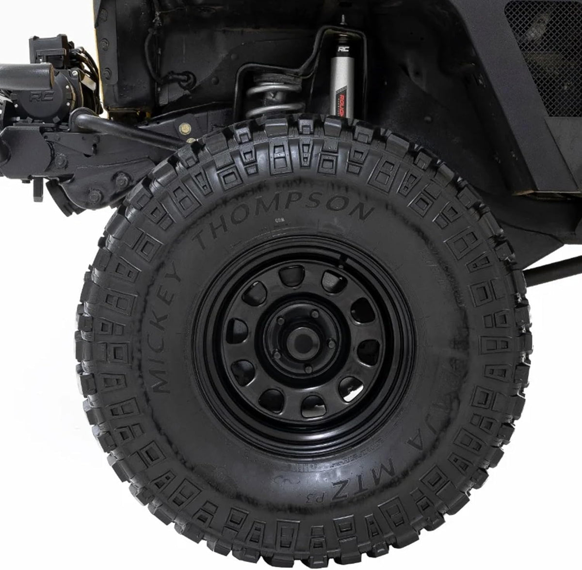 Black Steel 15x8 5x4.5 Bolt Pattern Off-Road Wheel K74523