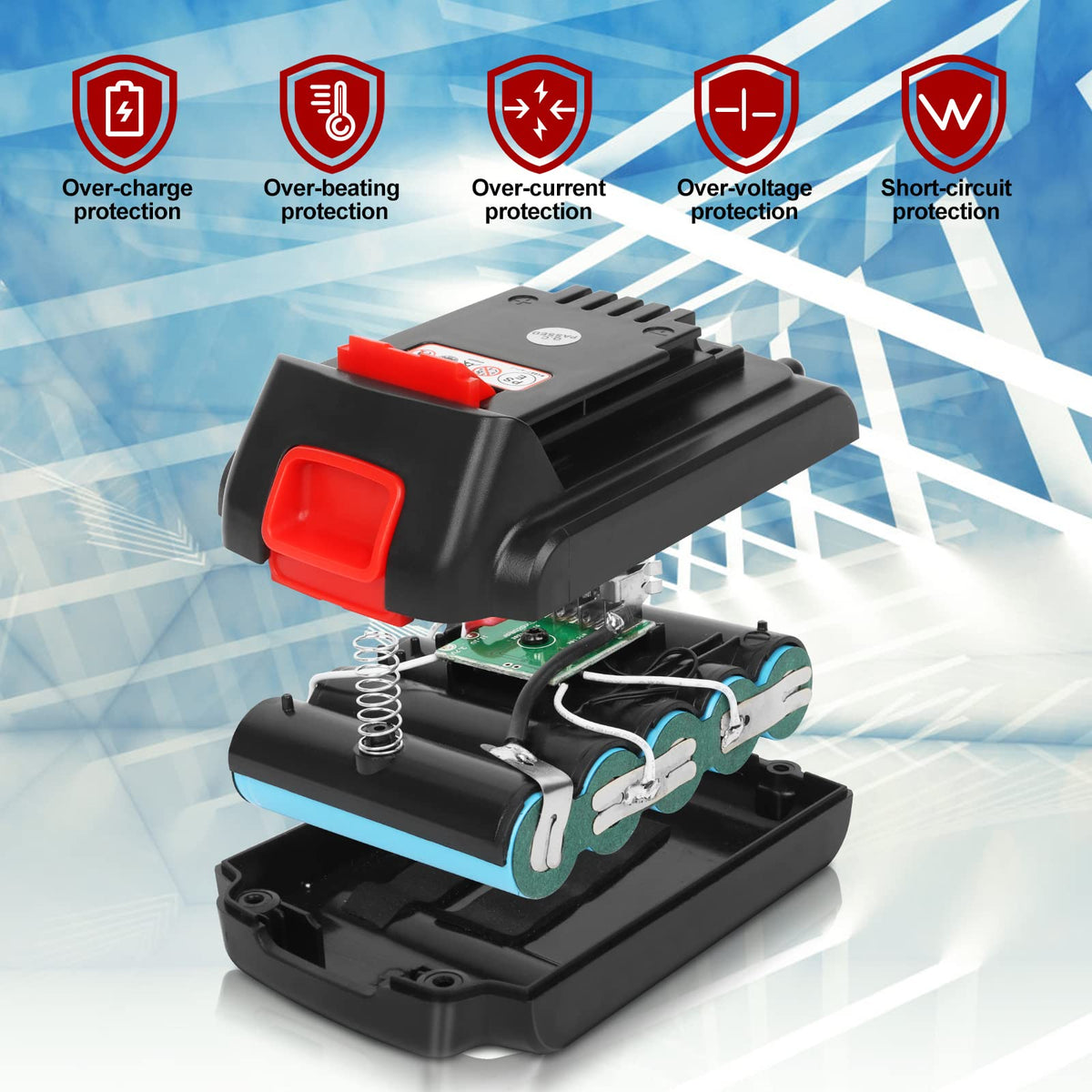 20v 4.0ah Lithium Battery 2 Pack K55862