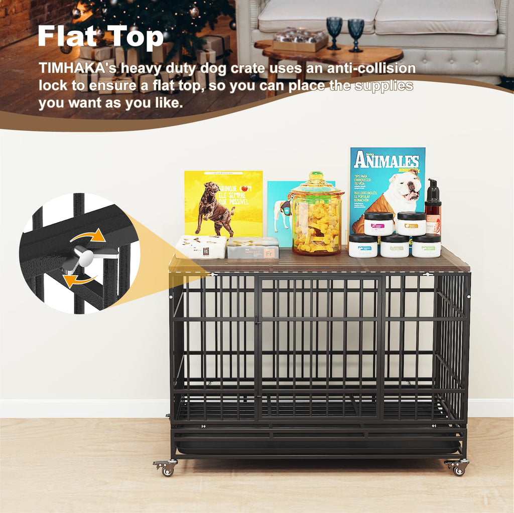 48 Inch Heavy Duty Dog Crates J4392