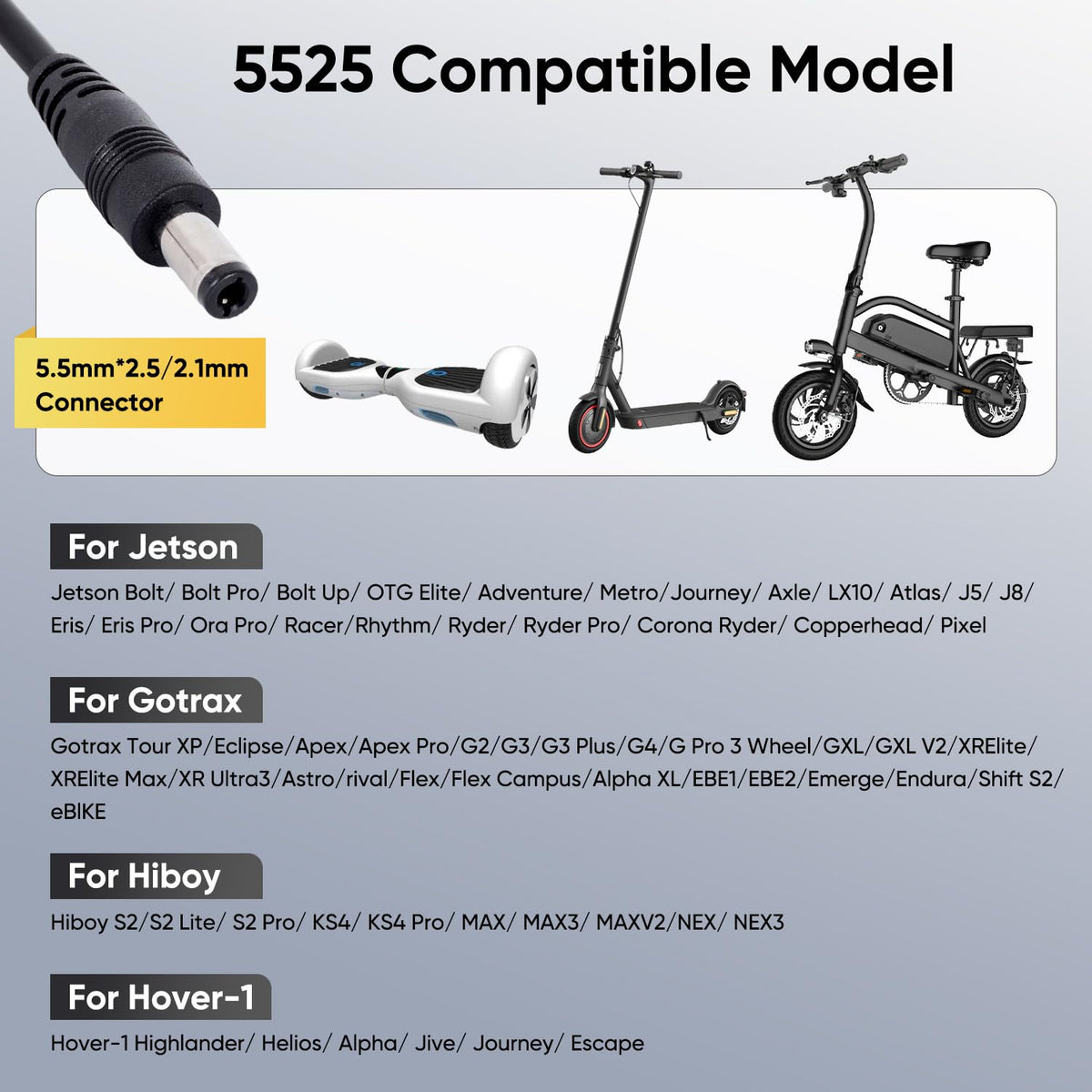 42V 2A Electric Scooter Charger U921