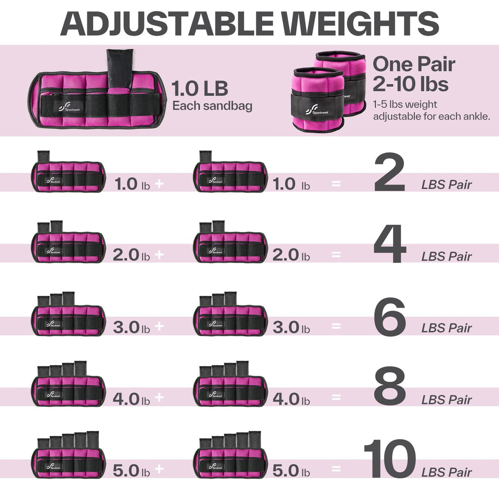 Adjustable Ankle Weights H3288