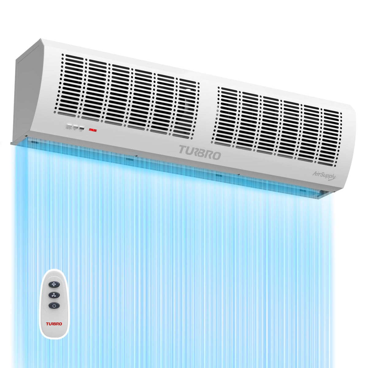 36-Inch Wall-Mounted Air Curtain Fan with Magnetic Switch K92687