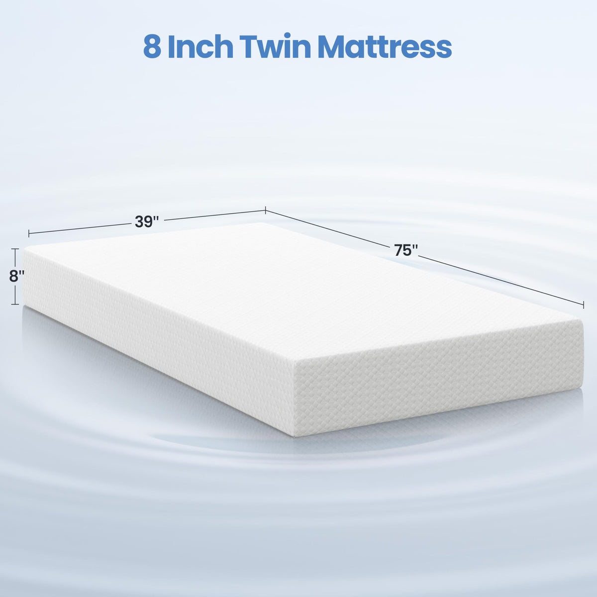 8 Inch Gel Memory Foam Mattress Q87521