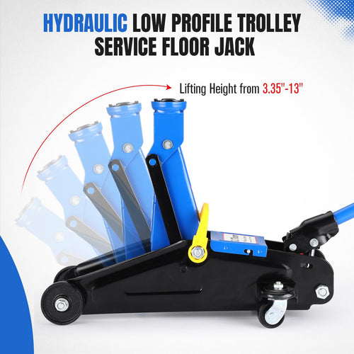 2 Ton Low Profile Hydraulic Floor Jack N11124