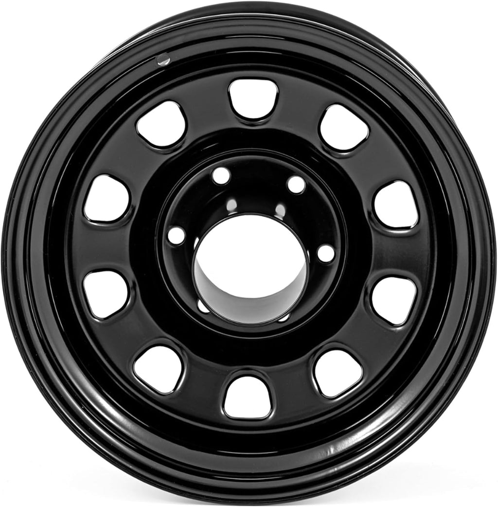 Black Steel 15x8 5x4.5 Bolt Pattern Off-Road Wheel K74523