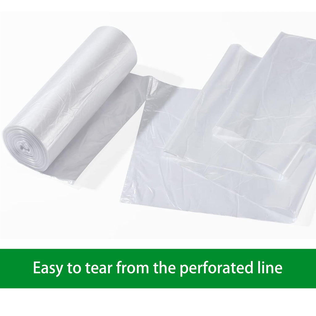 Clear 40-45 Gallon Trash Can Liners R41558
