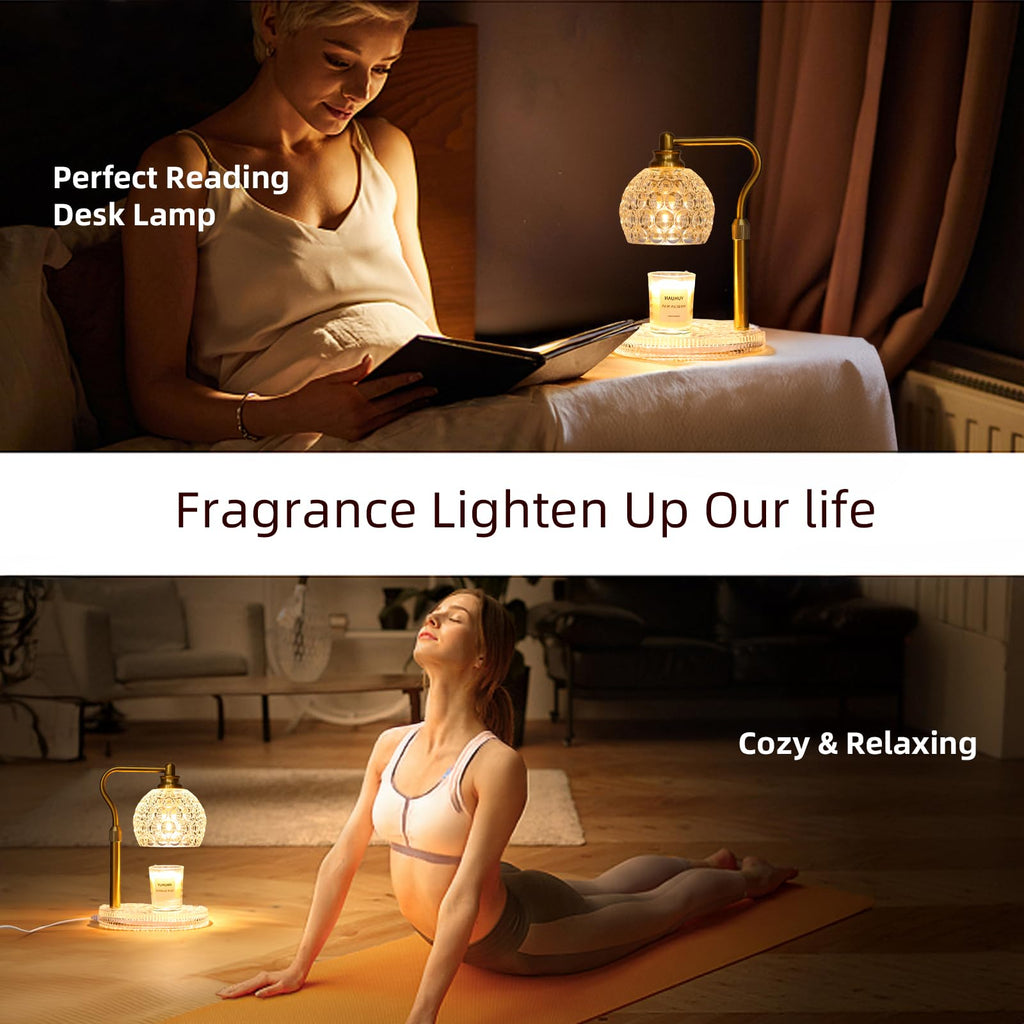 Candle Warmer Lamp with Timer & Dimmer, Height Adjustable G535