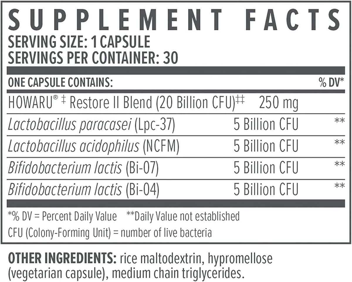 Probiotic 30 Capsules Q9343